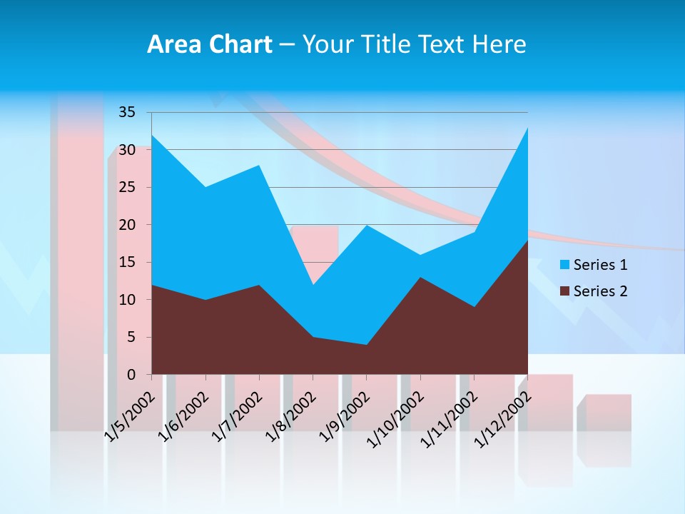Information Stock Growth PowerPoint Template