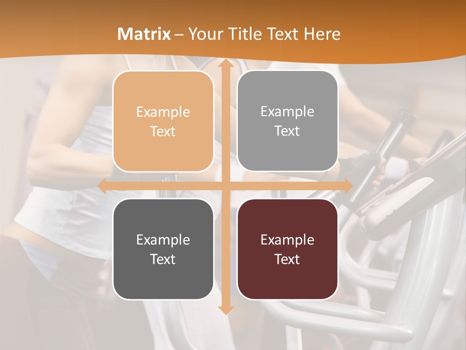 Beauty Fit Walking PowerPoint Template