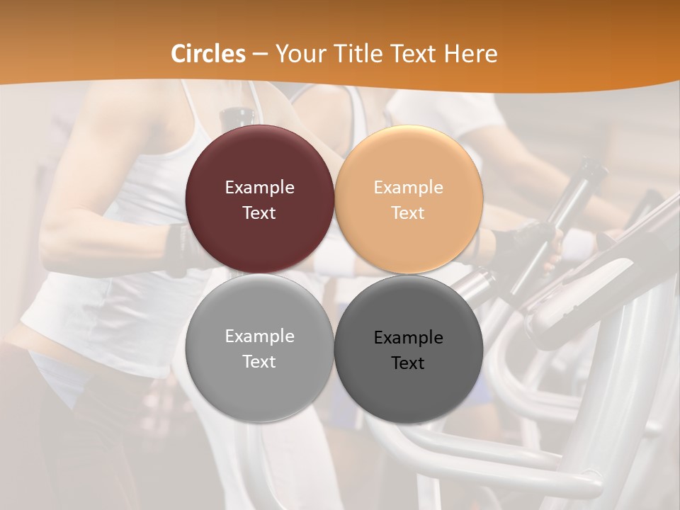 Beauty Fit Walking PowerPoint Template