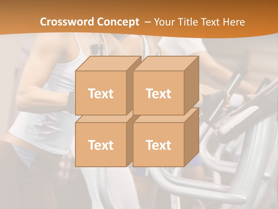 Beauty Fit Walking PowerPoint Template