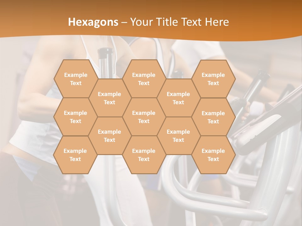 Beauty Fit Walking PowerPoint Template