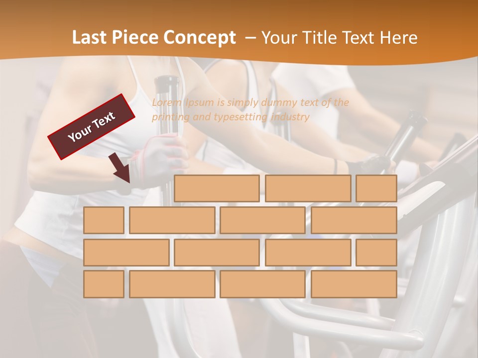 Beauty Fit Walking PowerPoint Template