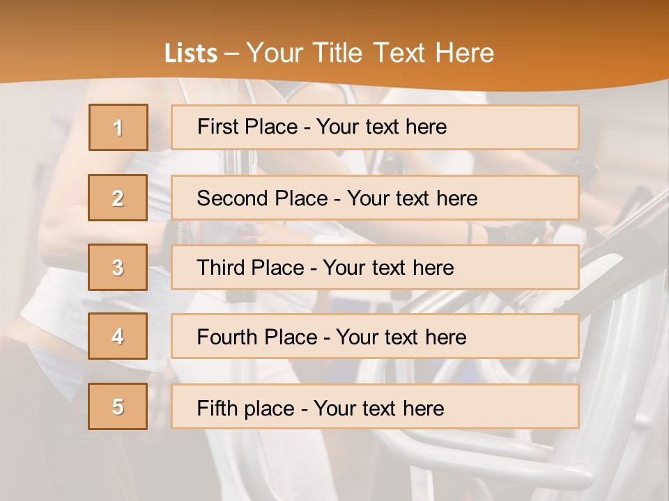 Beauty Fit Walking PowerPoint Template
