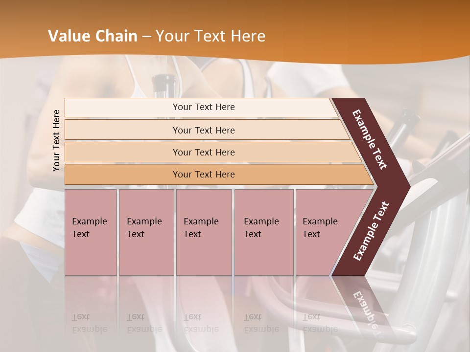 Beauty Fit Walking PowerPoint Template