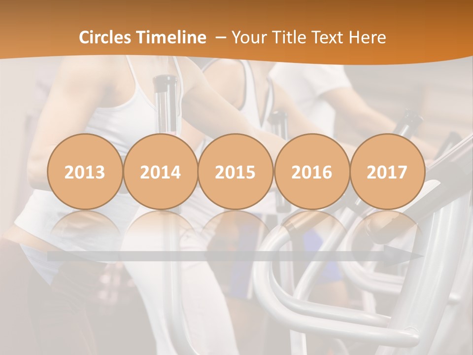 Beauty Fit Walking PowerPoint Template