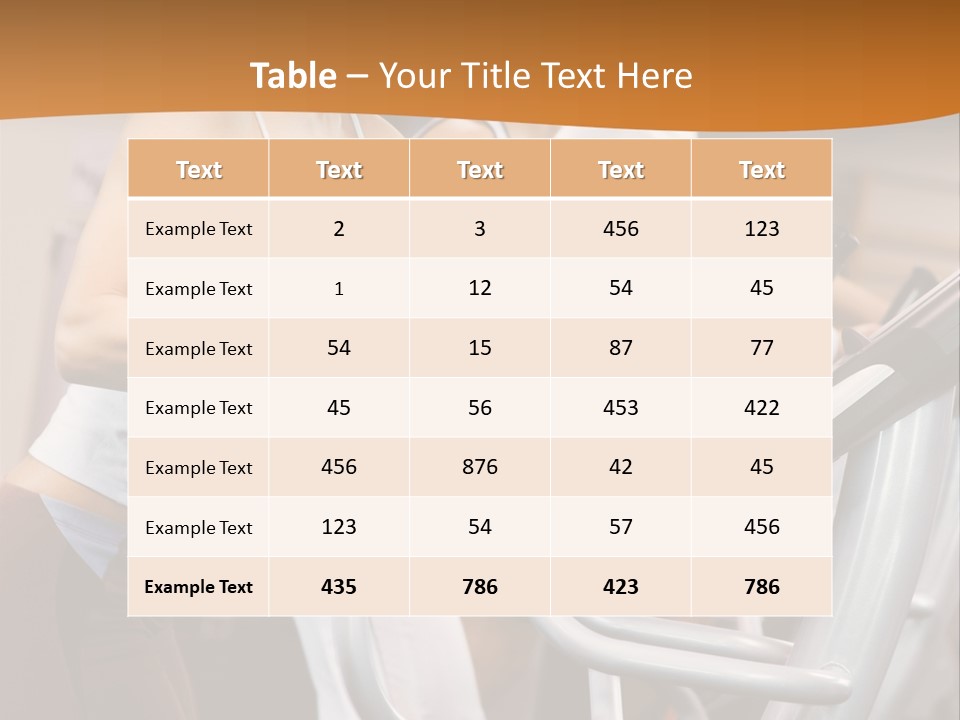 Beauty Fit Walking PowerPoint Template