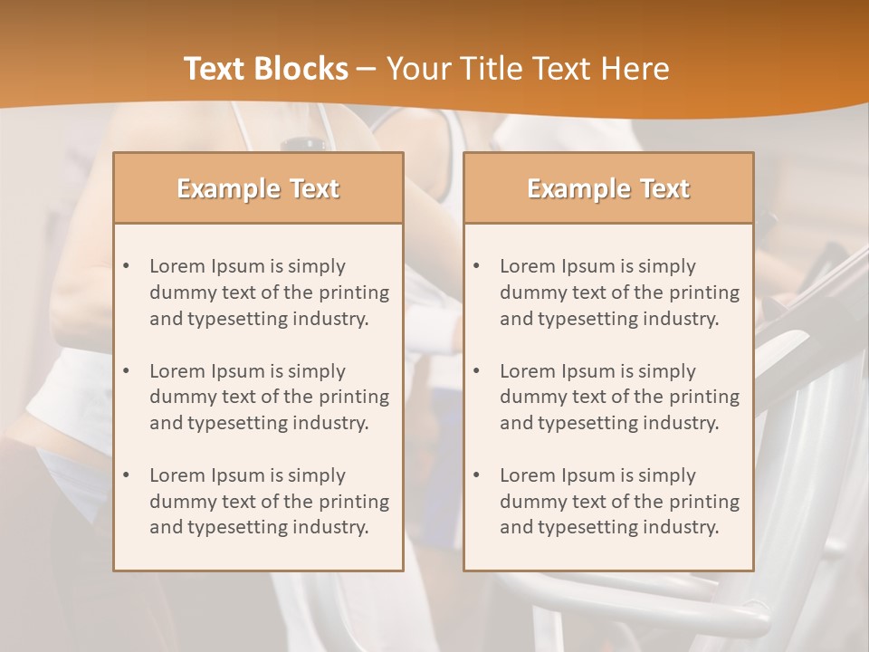 Beauty Fit Walking PowerPoint Template