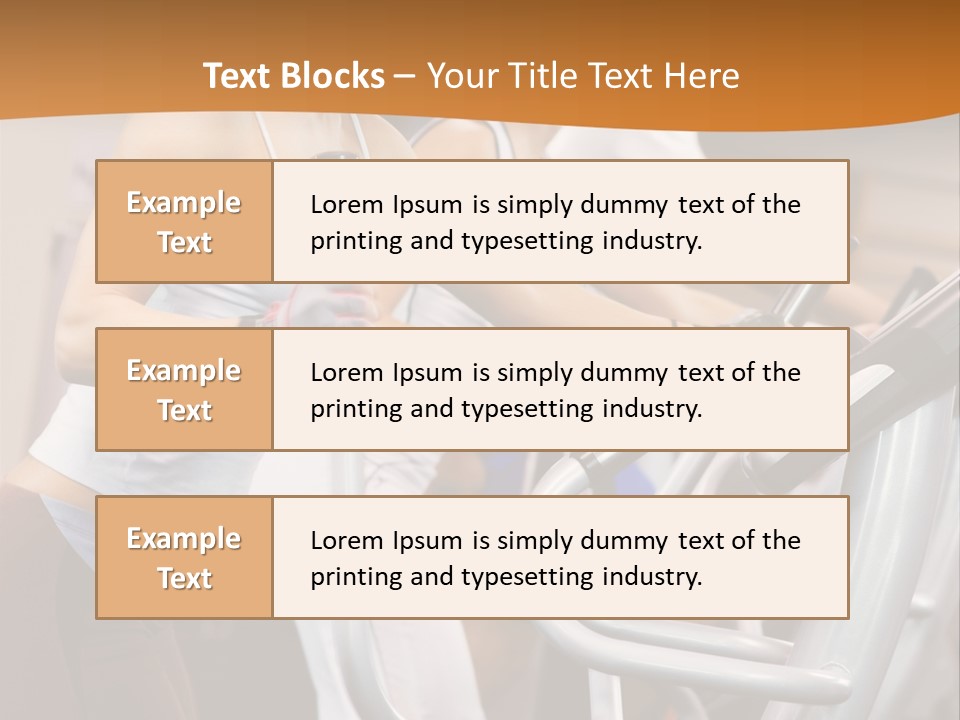 Beauty Fit Walking PowerPoint Template