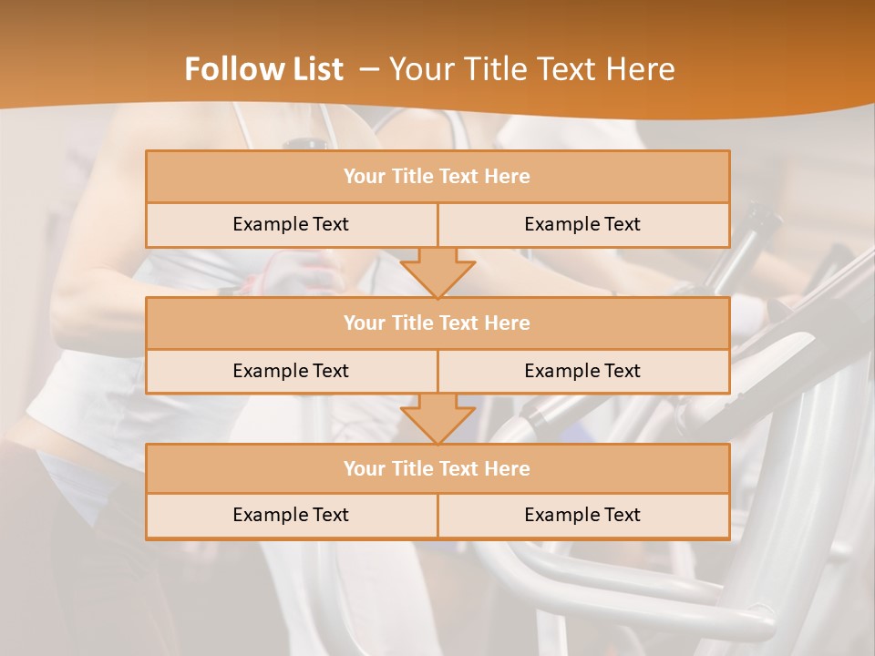 Beauty Fit Walking PowerPoint Template