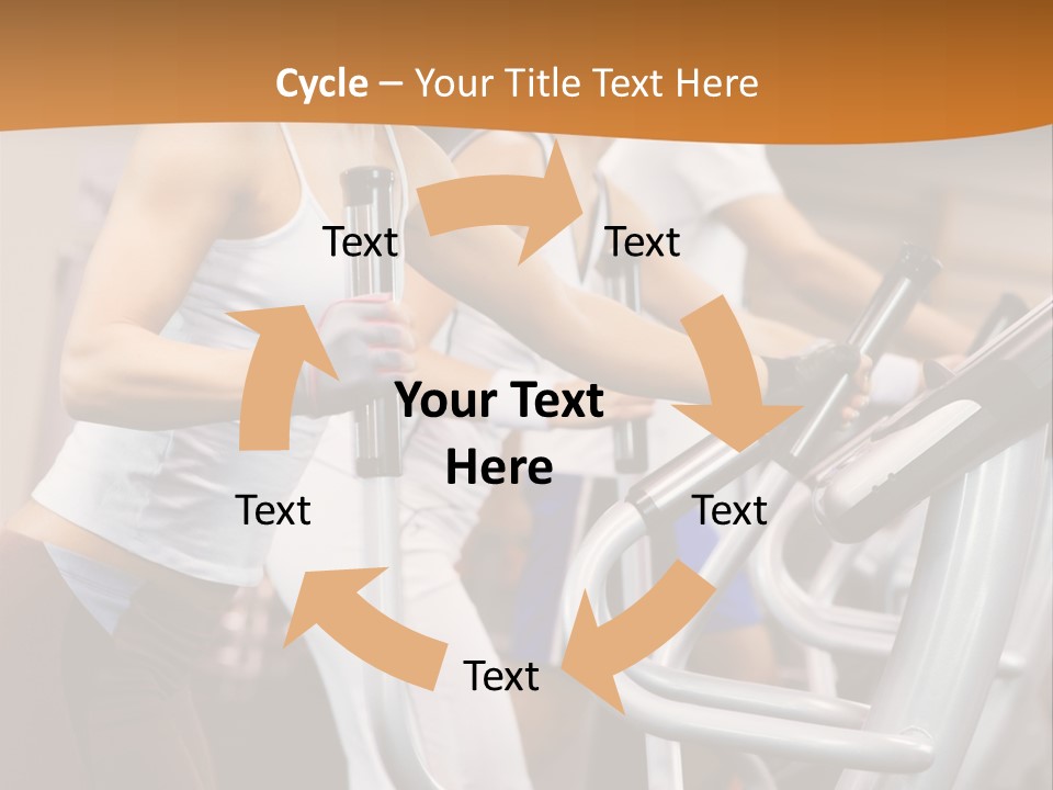 Beauty Fit Walking PowerPoint Template