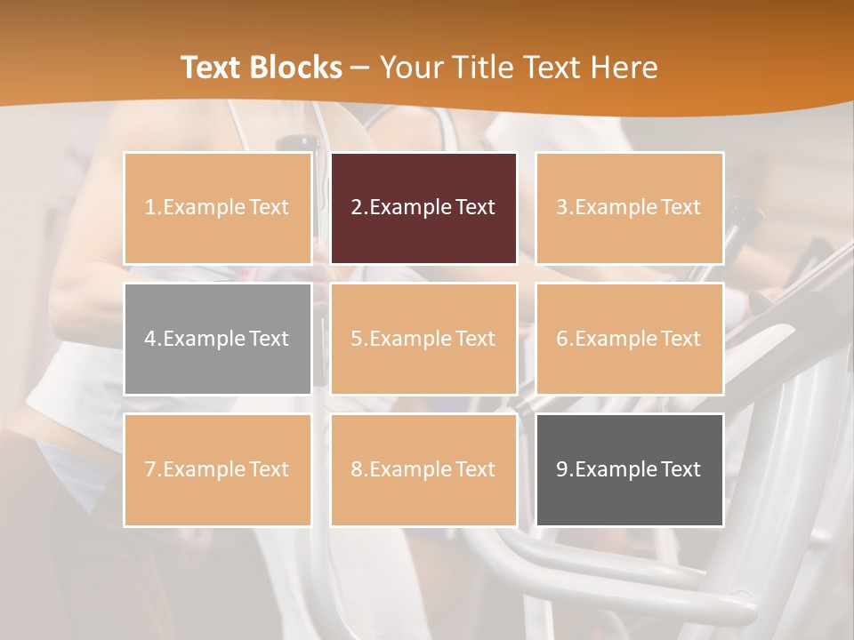 Beauty Fit Walking PowerPoint Template