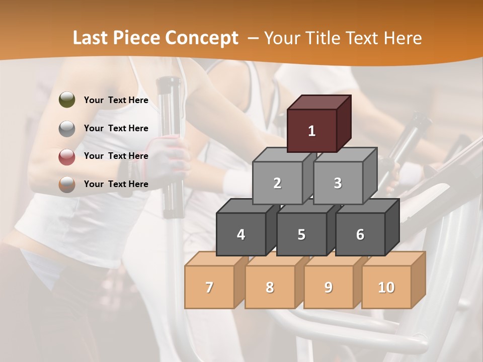 Beauty Fit Walking PowerPoint Template