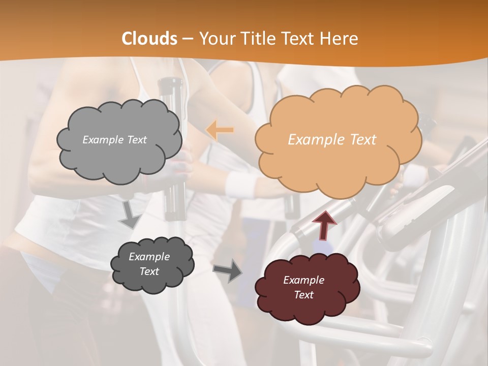 Beauty Fit Walking PowerPoint Template