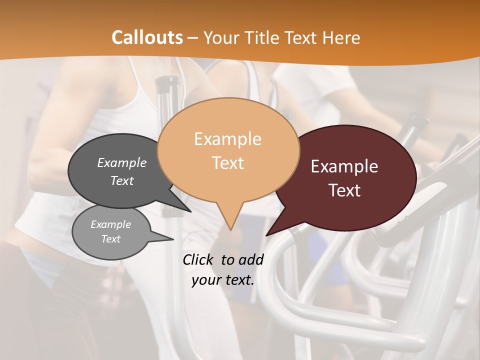 Beauty Fit Walking PowerPoint Template