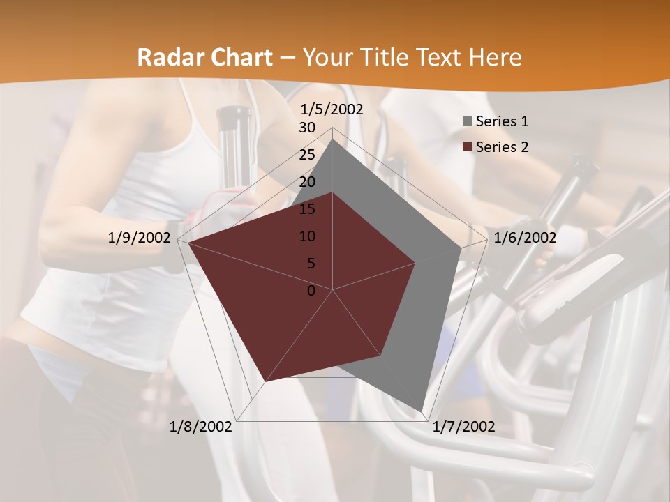 Beauty Fit Walking PowerPoint Template