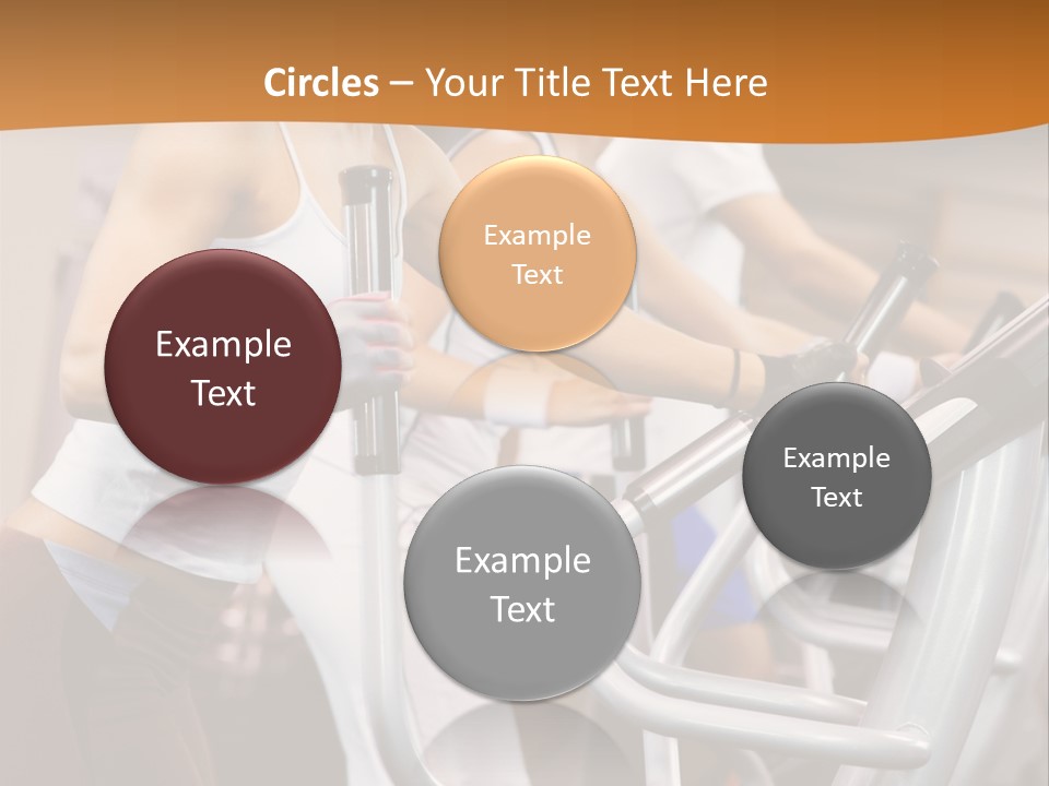 Beauty Fit Walking PowerPoint Template