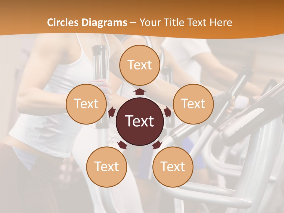 Beauty Fit Walking PowerPoint Template