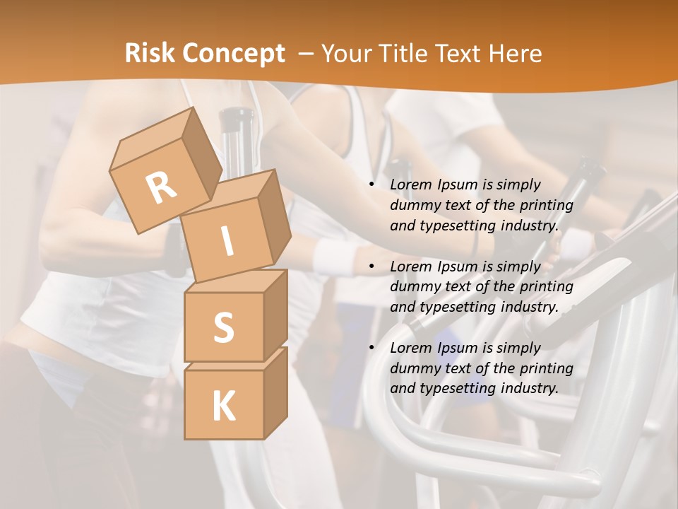 Beauty Fit Walking PowerPoint Template