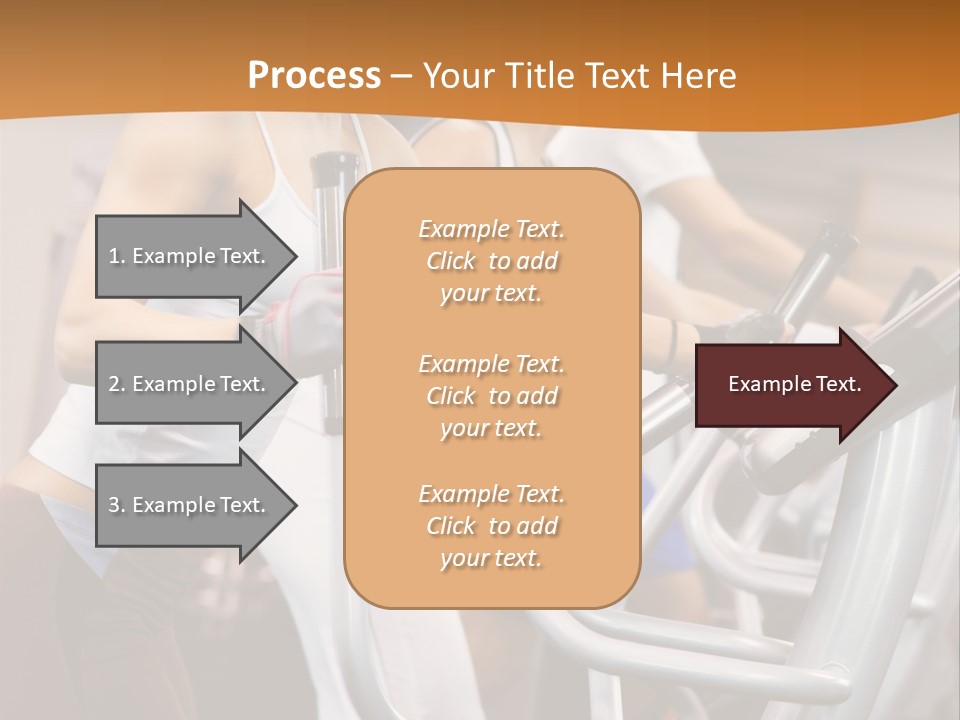 Beauty Fit Walking PowerPoint Template