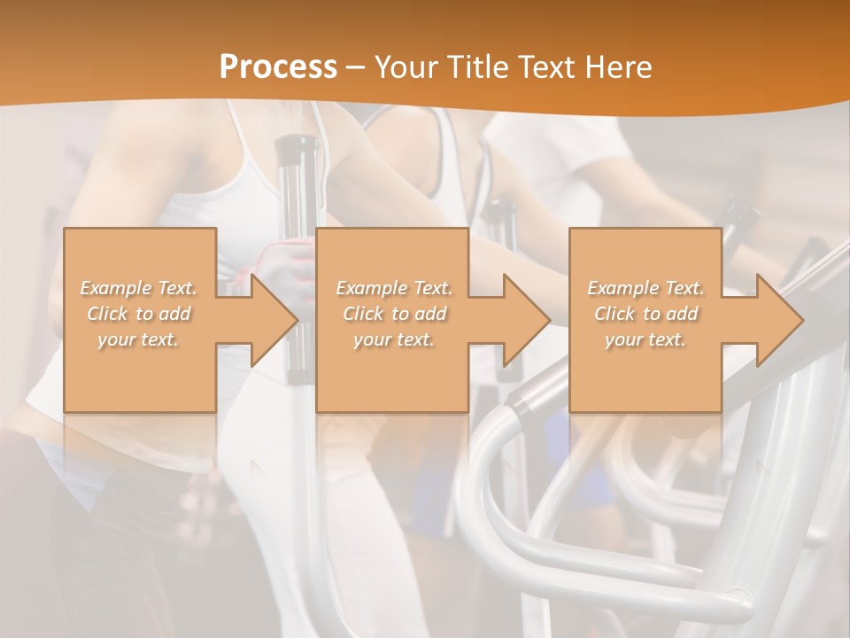 Beauty Fit Walking PowerPoint Template