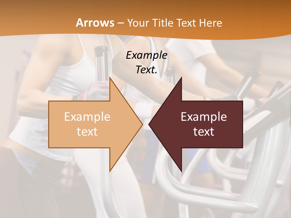 Beauty Fit Walking PowerPoint Template