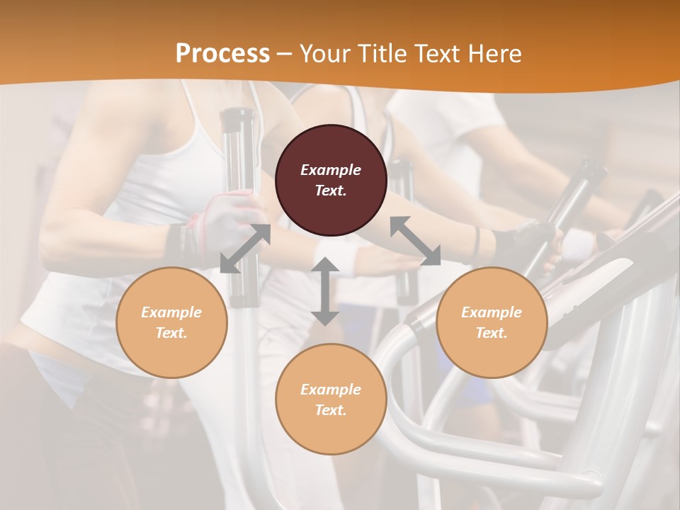 Beauty Fit Walking PowerPoint Template