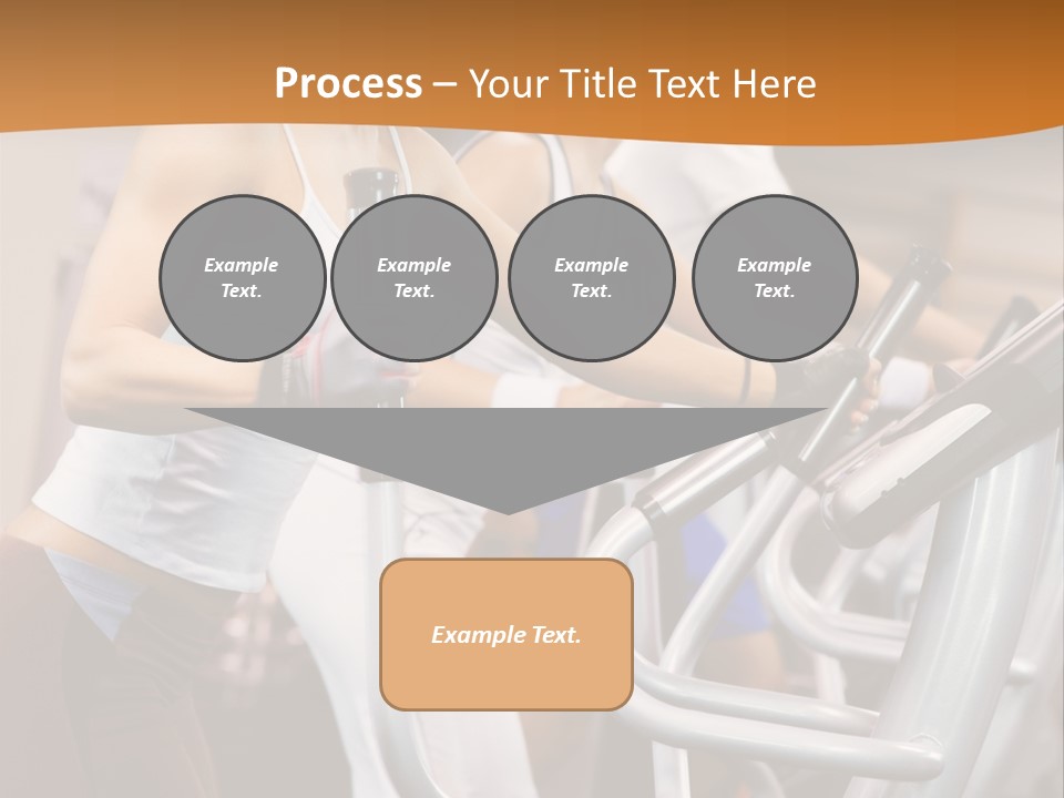 Beauty Fit Walking PowerPoint Template
