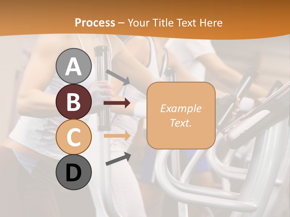 Beauty Fit Walking PowerPoint Template