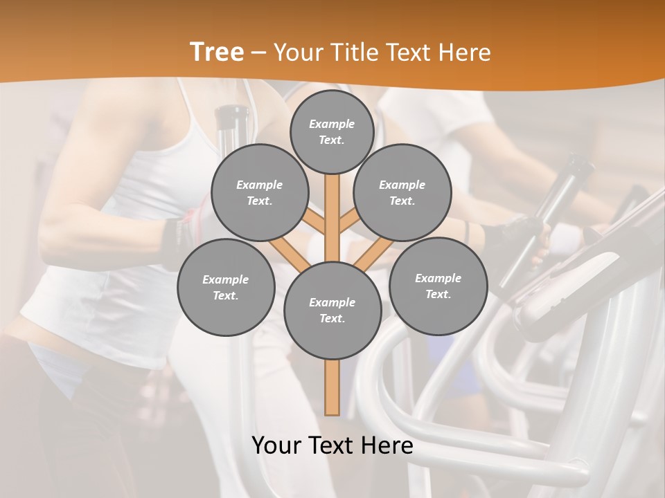 Beauty Fit Walking PowerPoint Template