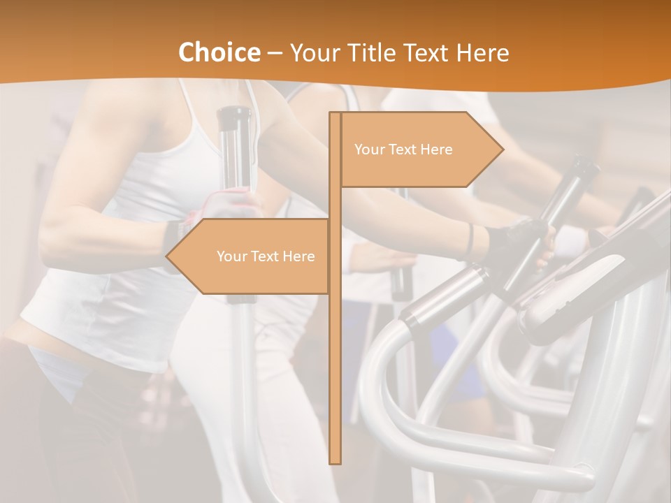 Beauty Fit Walking PowerPoint Template