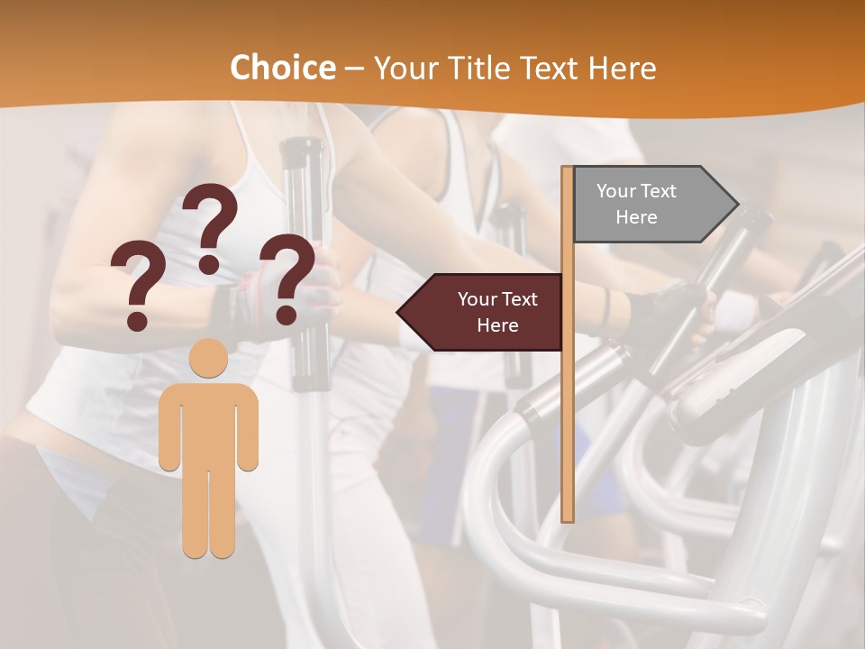 Beauty Fit Walking PowerPoint Template