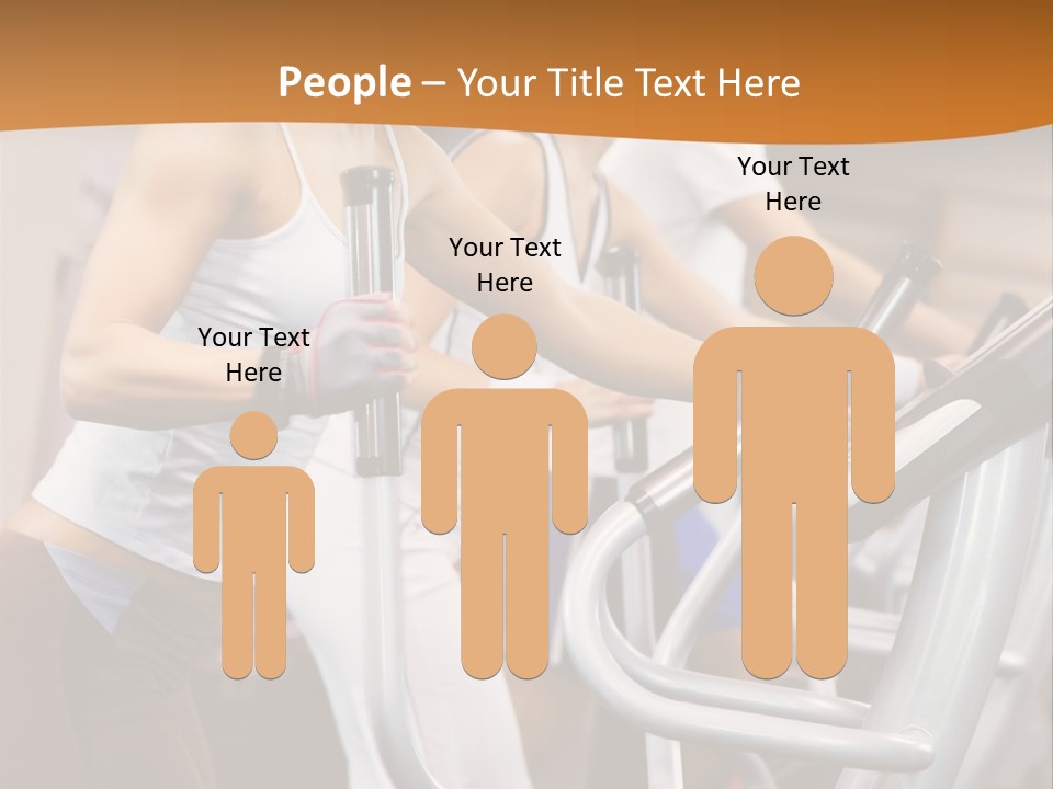 Beauty Fit Walking PowerPoint Template