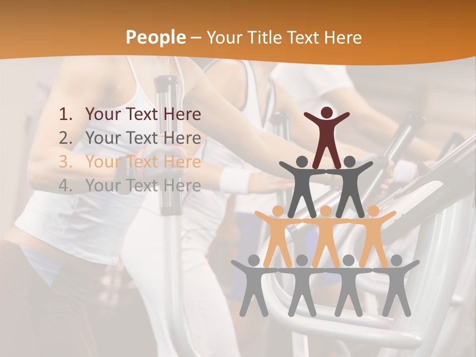 Beauty Fit Walking PowerPoint Template