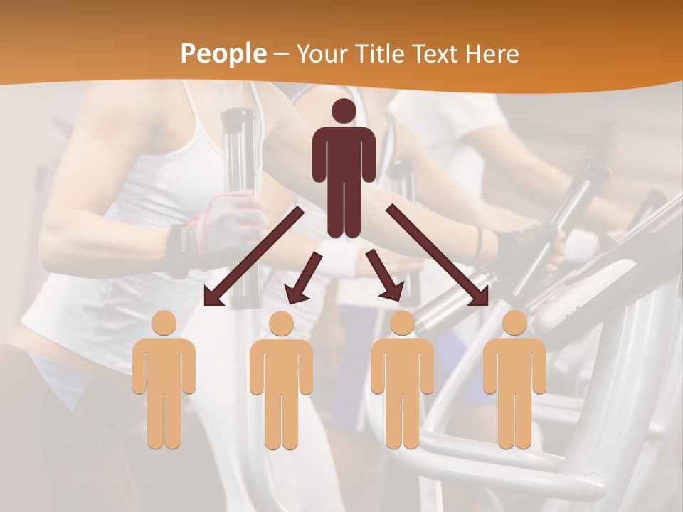 Beauty Fit Walking PowerPoint Template