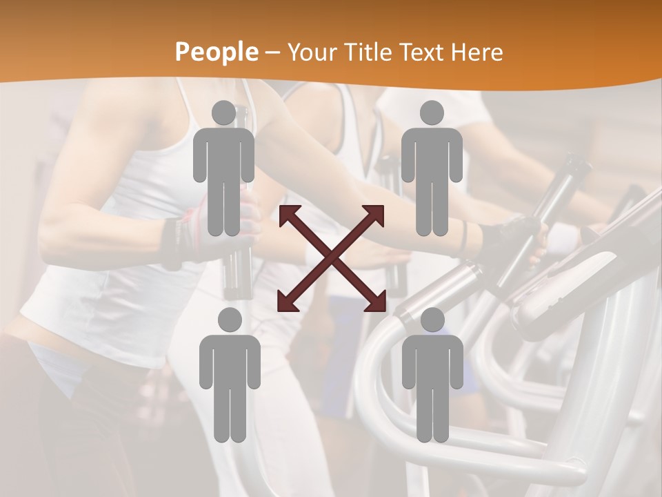 Beauty Fit Walking PowerPoint Template