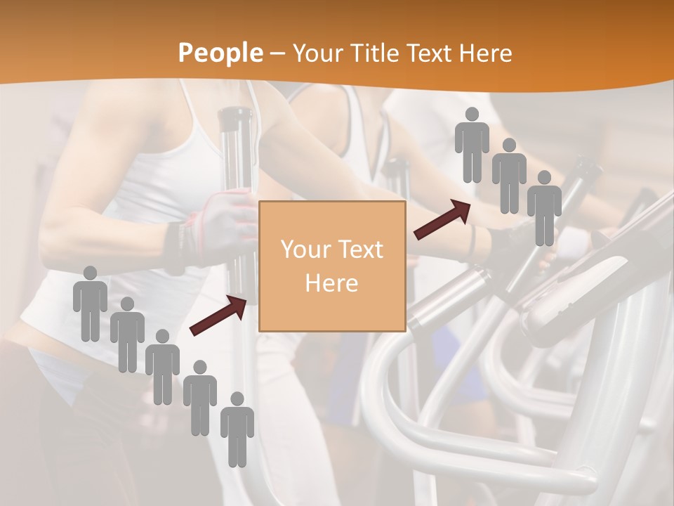 Beauty Fit Walking PowerPoint Template