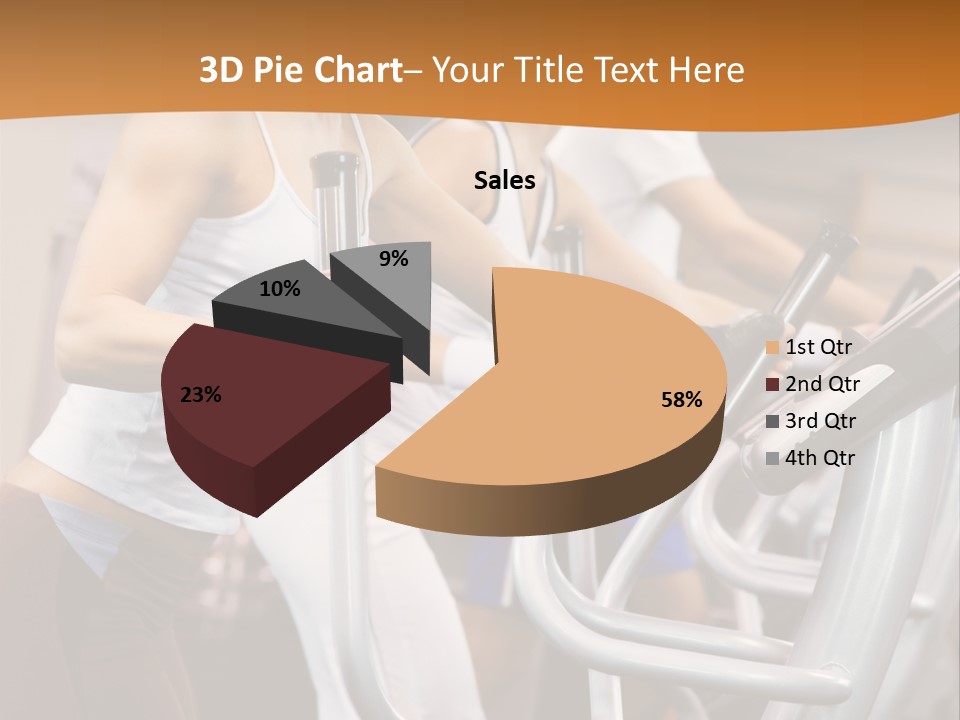 Beauty Fit Walking PowerPoint Template