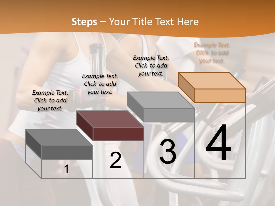 Beauty Fit Walking PowerPoint Template