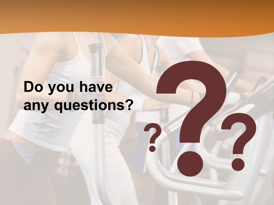 Beauty Fit Walking PowerPoint Template