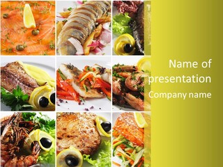 Lunch Luxury Variation PowerPoint Template