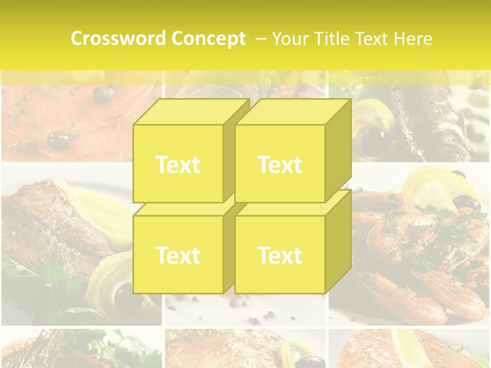 Lunch Luxury Variation PowerPoint Template