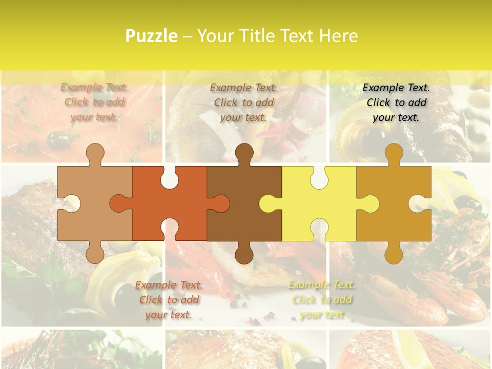 Lunch Luxury Variation PowerPoint Template