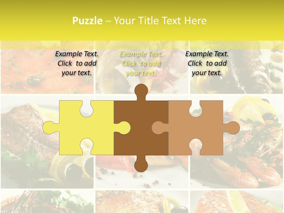 Lunch Luxury Variation PowerPoint Template