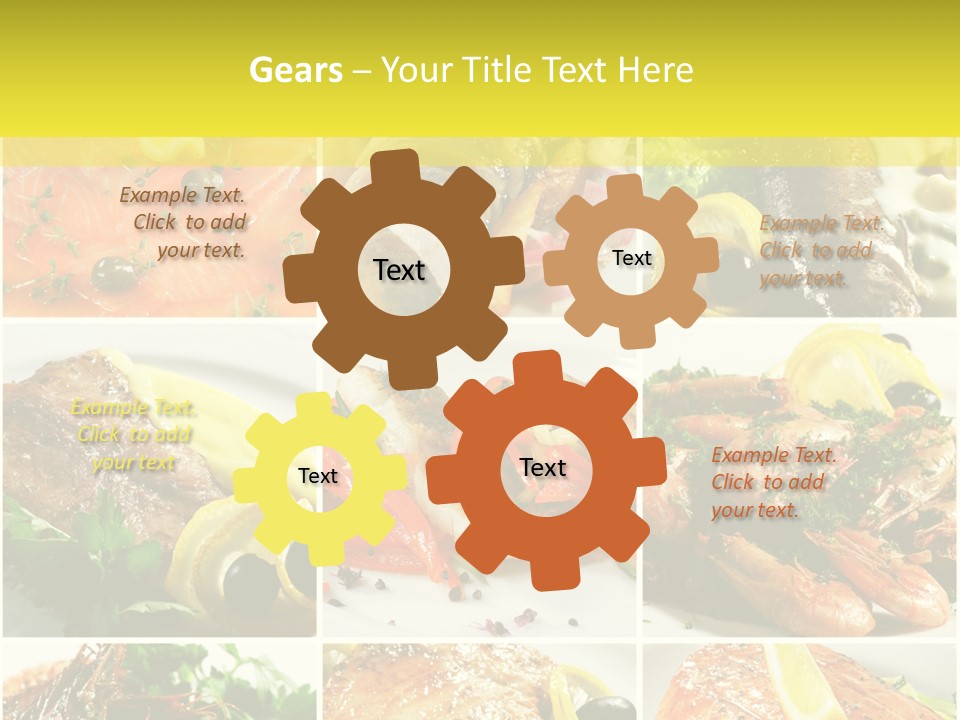 Lunch Luxury Variation PowerPoint Template