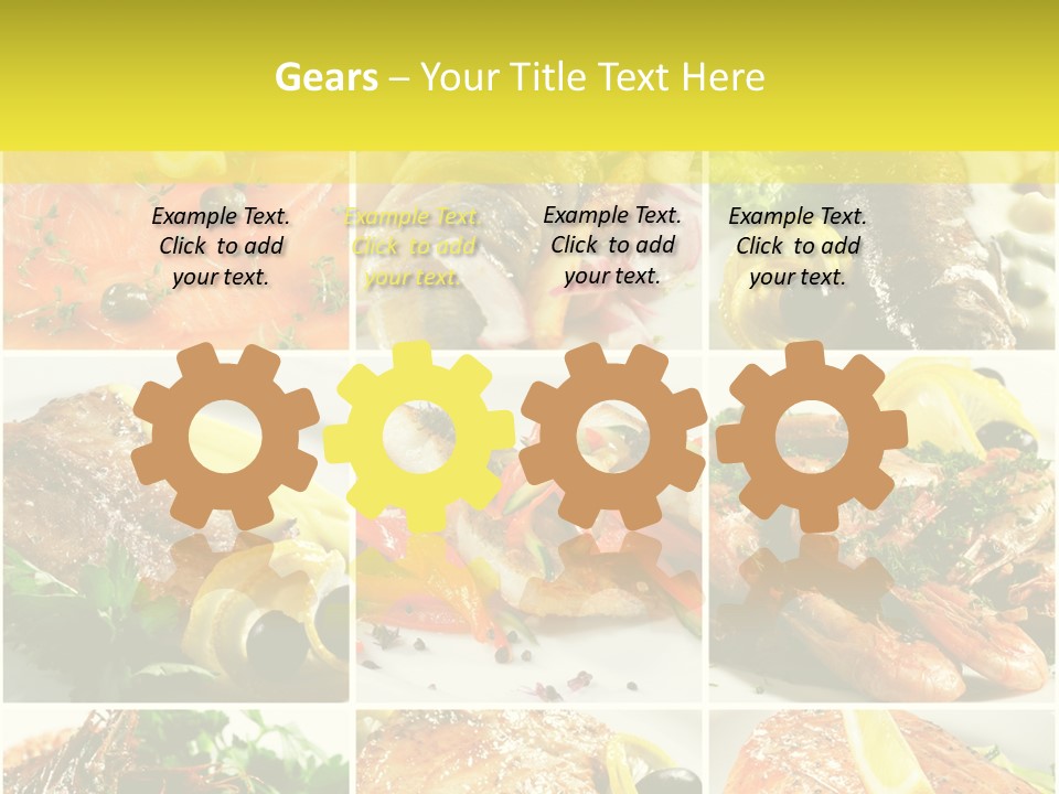 Lunch Luxury Variation PowerPoint Template