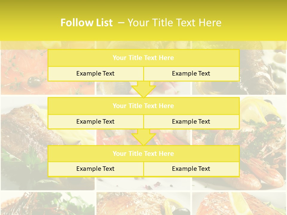 Lunch Luxury Variation PowerPoint Template