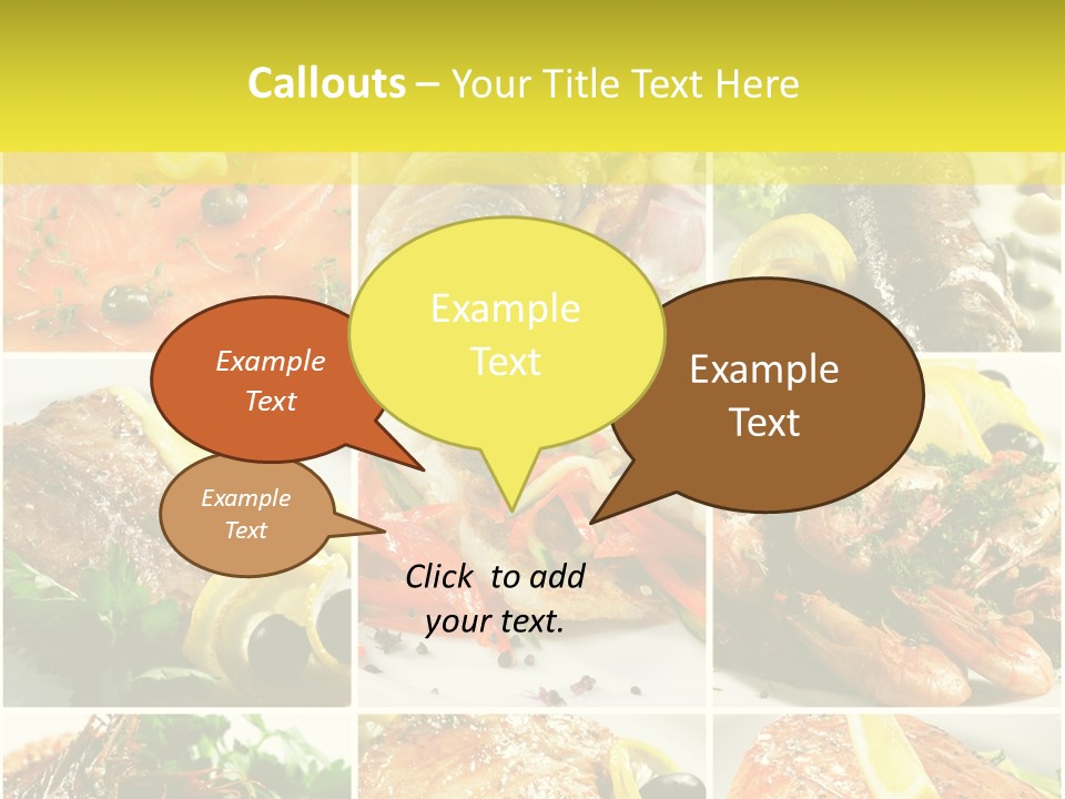 Lunch Luxury Variation PowerPoint Template