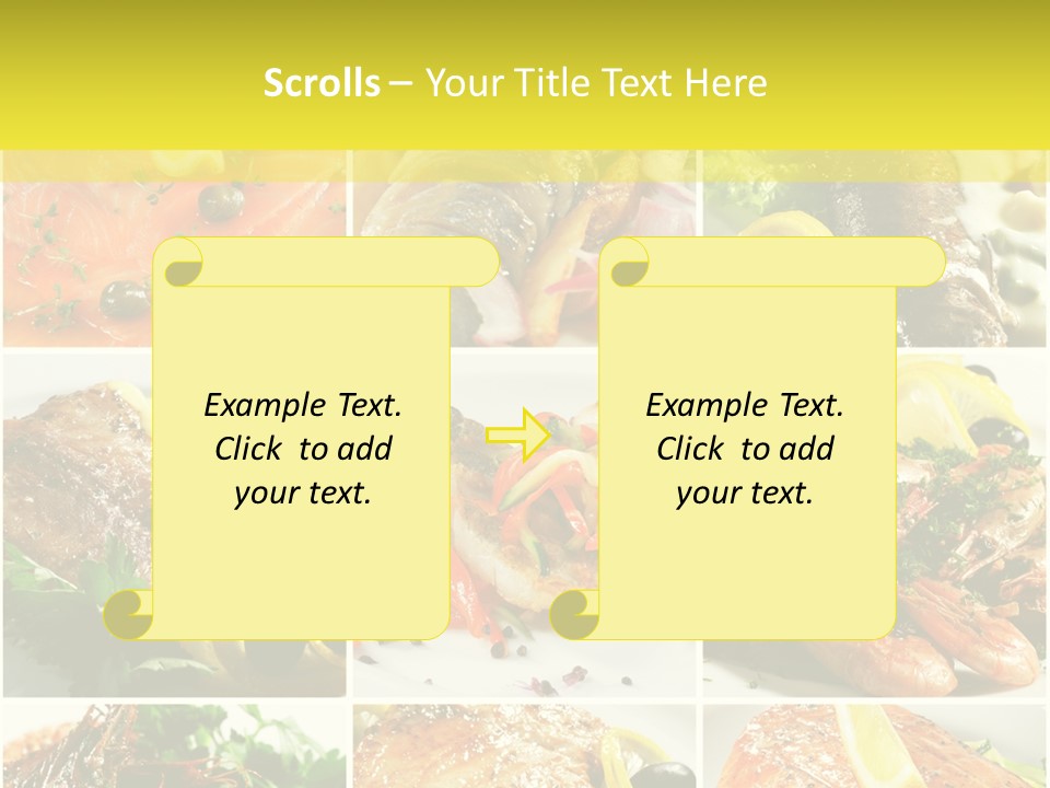 Lunch Luxury Variation PowerPoint Template