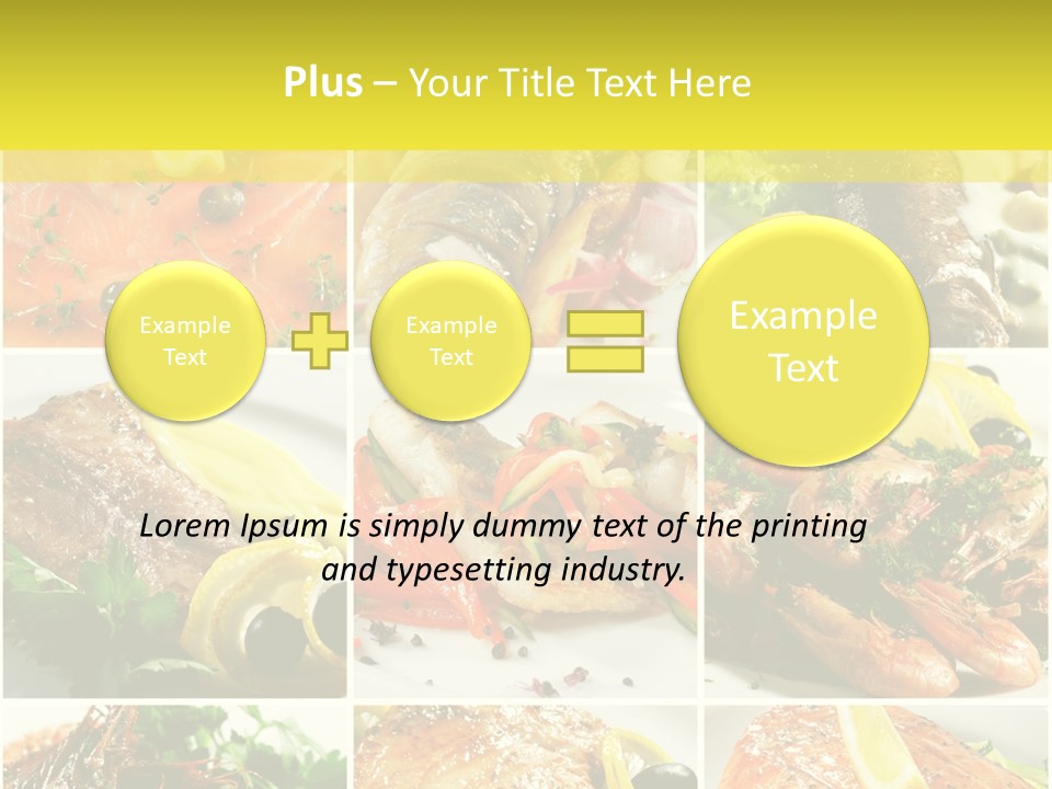 Lunch Luxury Variation PowerPoint Template