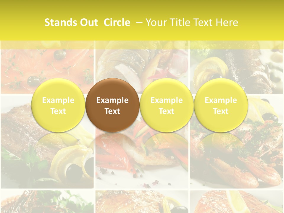 Lunch Luxury Variation PowerPoint Template